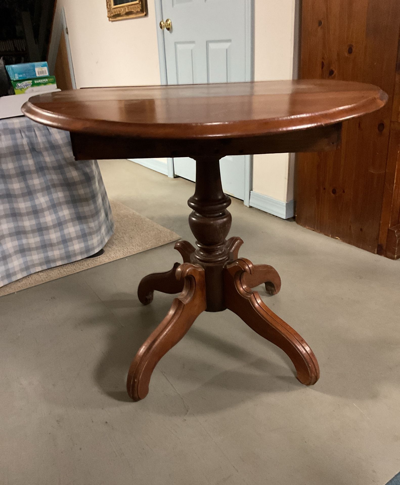 Drop Leaf Wooden Table