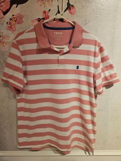 IZOD Advantage Stretch Striped Polo Shirt