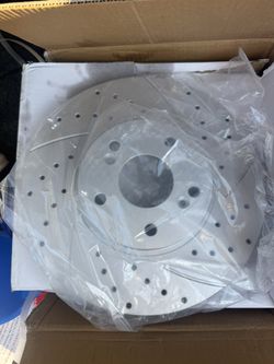 Drilled Slotted Front Rear Brake Rotors and Pads Kit for Honda Accord ACURA TSX