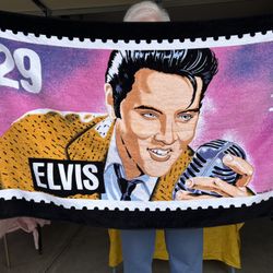 New With Tags Attached!  ELVIS beach towel 