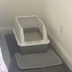 Cat Towers Toys And Litter Box