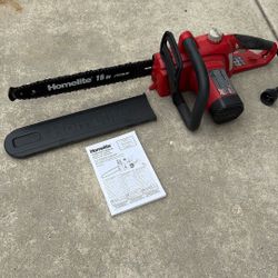 Homelite Electric Chain Saw