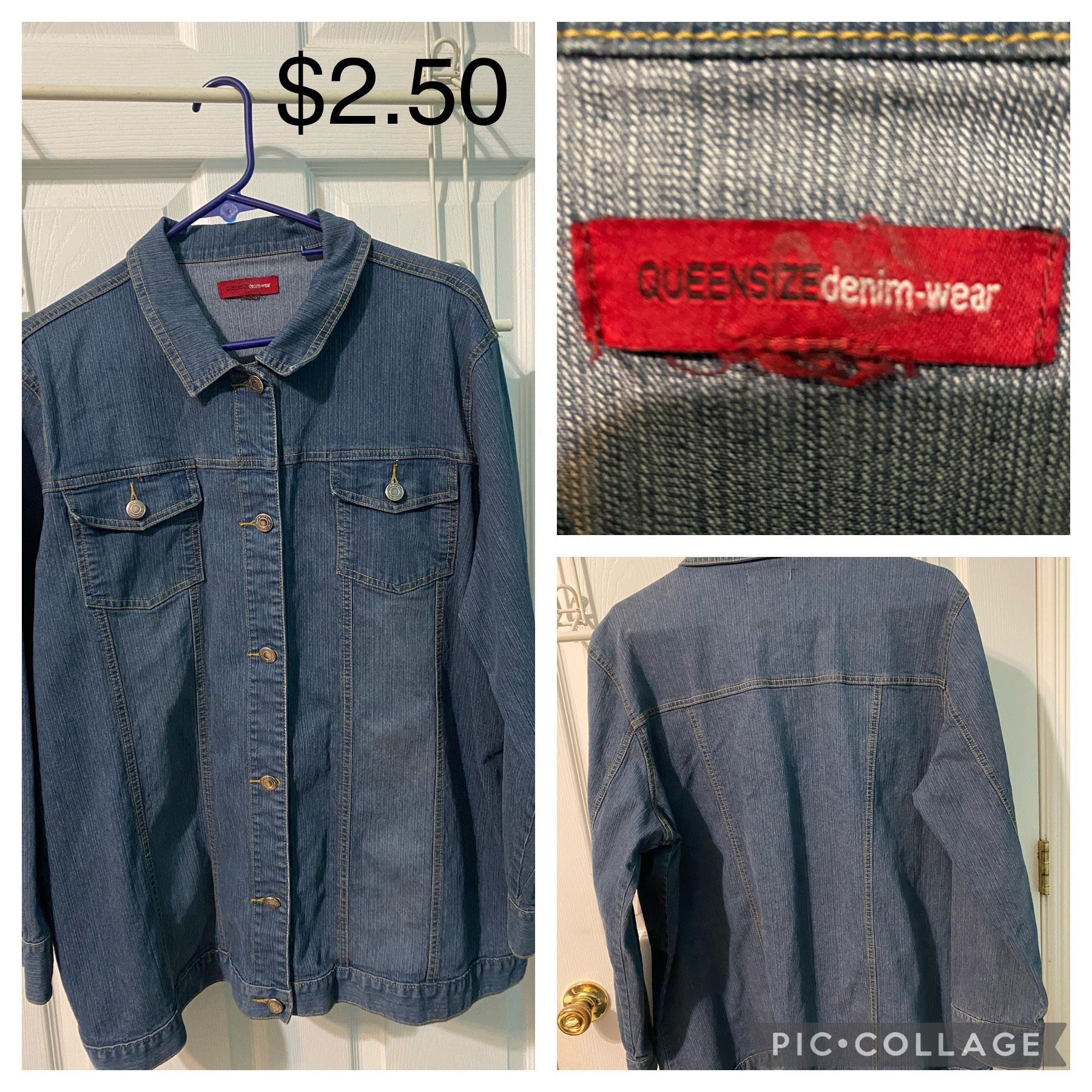 Blue Jean Jacket Light Weight