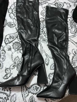 Halloween black boots