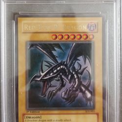 Red Eyes Black Dragon Psa9 1st Ed Sdj 001