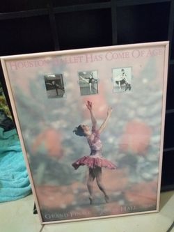 Houston ballet framed picture