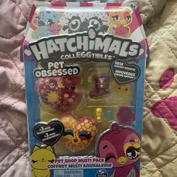 HATCHIMALS COLLEGGTIBLES- Pet Obsessed-Pet Shop Multi Pack New Hatchy Hearts