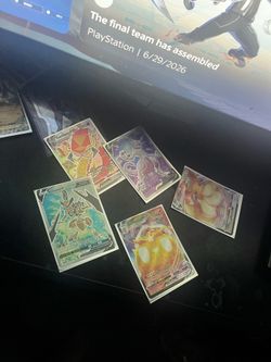 Pokemon cards never used brand new