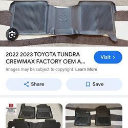 2023 Toyota Tundra All Weather Mats