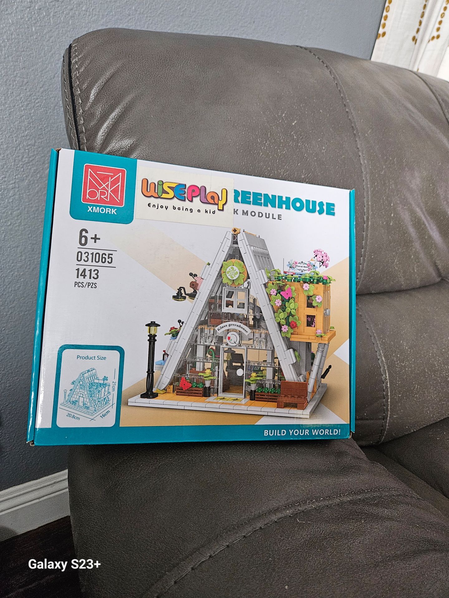 Glass greenhouse block module new