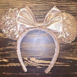 Rose Gold Minnie Ears 