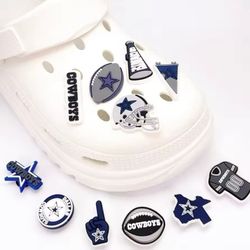 Dallas Cowboys Croc Charms Jibbits Other Pics Sold Separately SHIPPING AVAILABLE