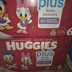 Huggies Size 6 $45 Cada 1 Caja Precio Firme 