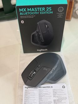 New Logitech MX Master 2S Wireless Mouse with Flow Cross-Computer Control and File Sharing for PC and Mac, Graphite