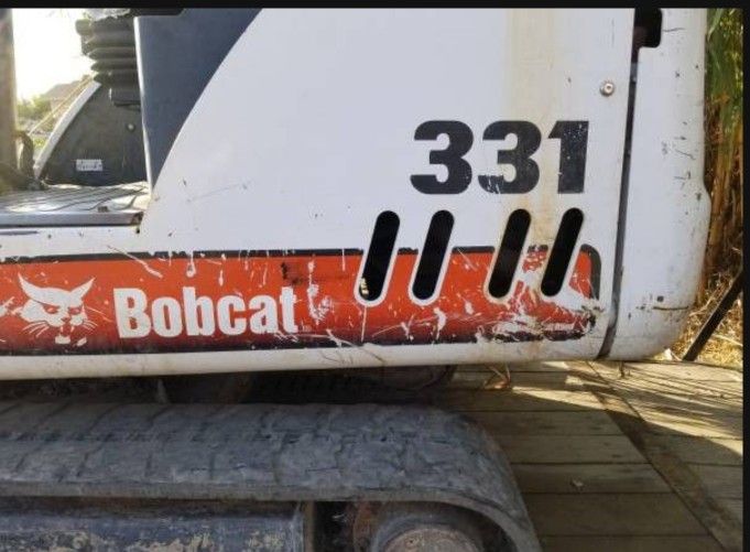 2007 BOBCAT 331 EXCAVATOR ONE OWNER LOW HOURS