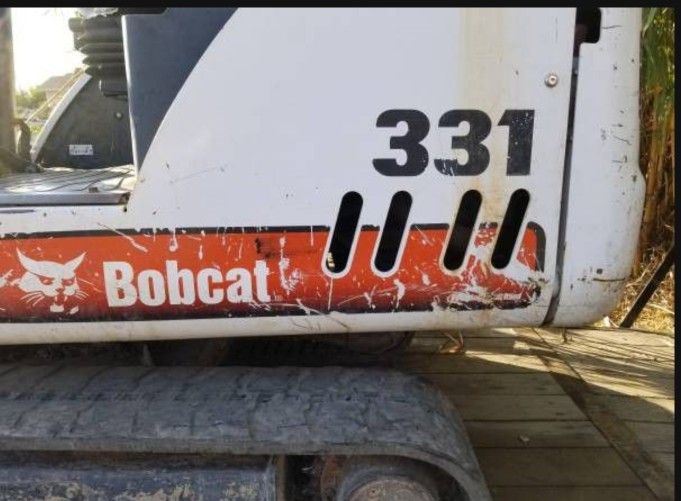 2007 BOBCAT 331 EXCAVATOR ONE OWNER LOW HOURS 