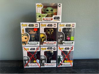 Star Wars The Mandalorian Bundle Funko Pops