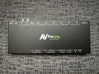 AVPro Edge AC-MX-42 Professional 4x2 HDMI matrix switcher $80 firm