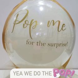 Gender Reveal Pop Up Balloon