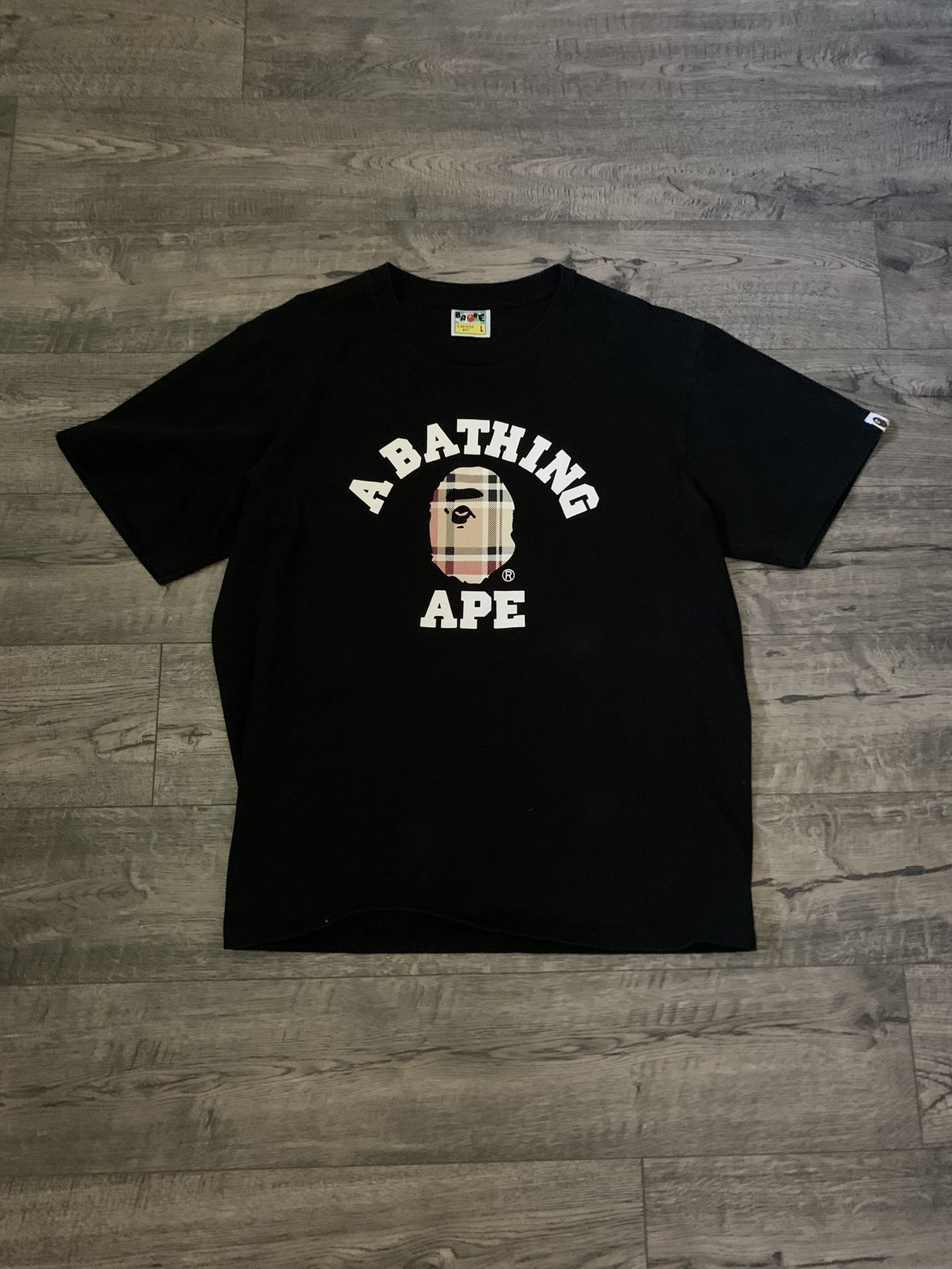 Bape x Burberry tee