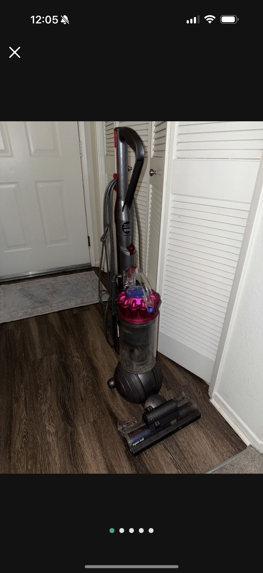 Dyson Ball Multifloor Animal Upright Vacuum Cleaner W Attachments