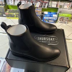 Black Duchess Boot Size 8 US 