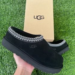UGG Tasman Slipper Black Size 7 8 9

