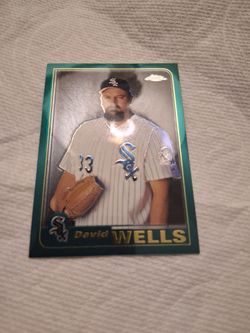 2001 David Wells, Topps Chrome Card # 349