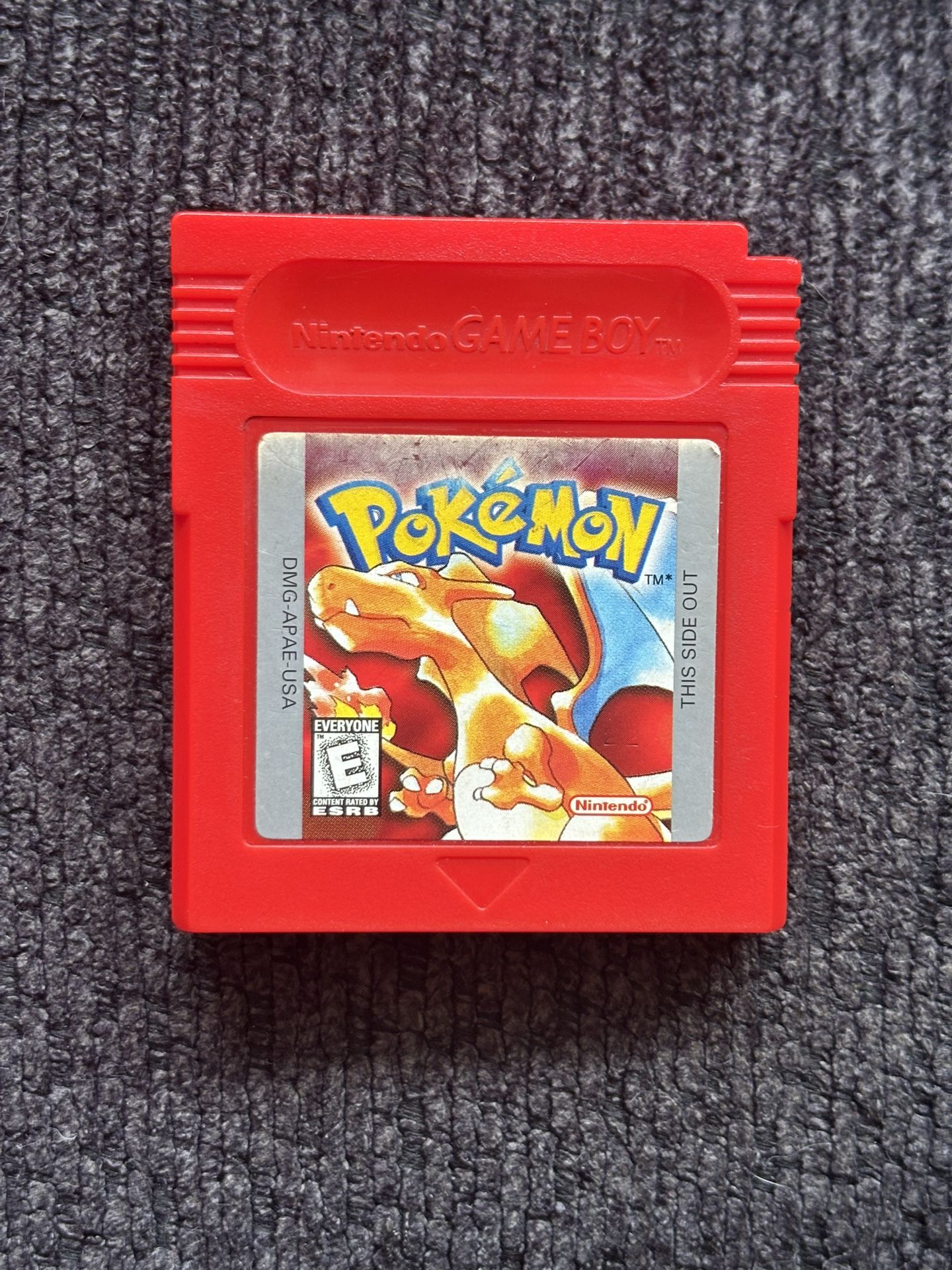 Authentic Pokémon Red Version 
