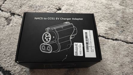 NACS to CCS Adapter, MAX 500A 1000V, Fast Charge CCS1 EV at Tesla V3/V4 Superchargers, Compatible with Rivian, Ford, GM EVs and More
Product Images an
