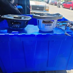 JL Audio Tweeter And Mid Component & JL Audio 500/4 Amp  With Cross Overs