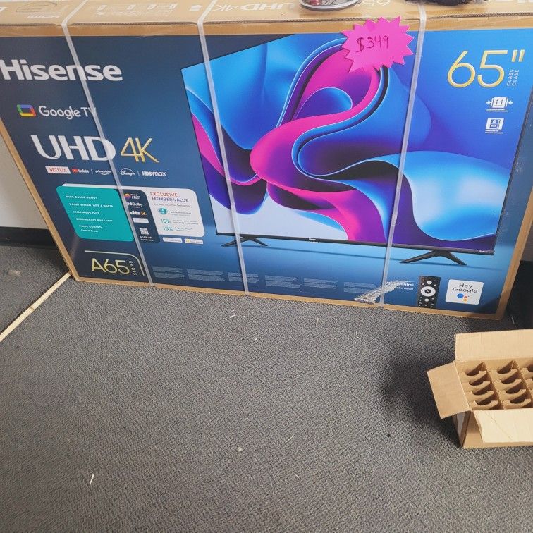 Hisense 65 Inch 4K Smart TV | $50 Down And Take It Home!