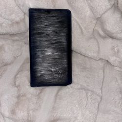 Louis Vuitton Black Epi Wallet