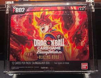 Dragon Ball Super Card Game Fusion World Blazing Aura Booster Box FB02