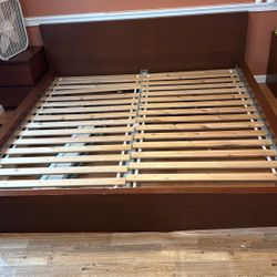 Malm King Bed With Side Tables