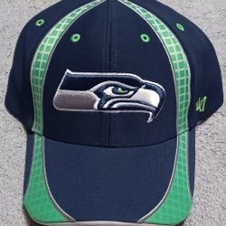 Seattle Seahawks Hat Cap Velcro Back Fits Most Geno Metcalf Legion Boom