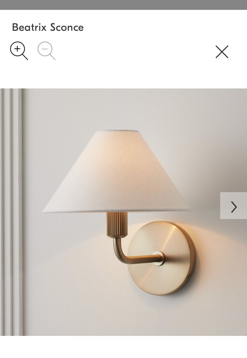 WEST ELM bellatrix sconces