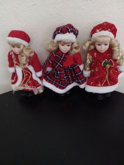 Muñecas de navidad