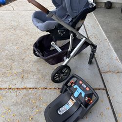 Uppababy Vista Stroller With Car Seat