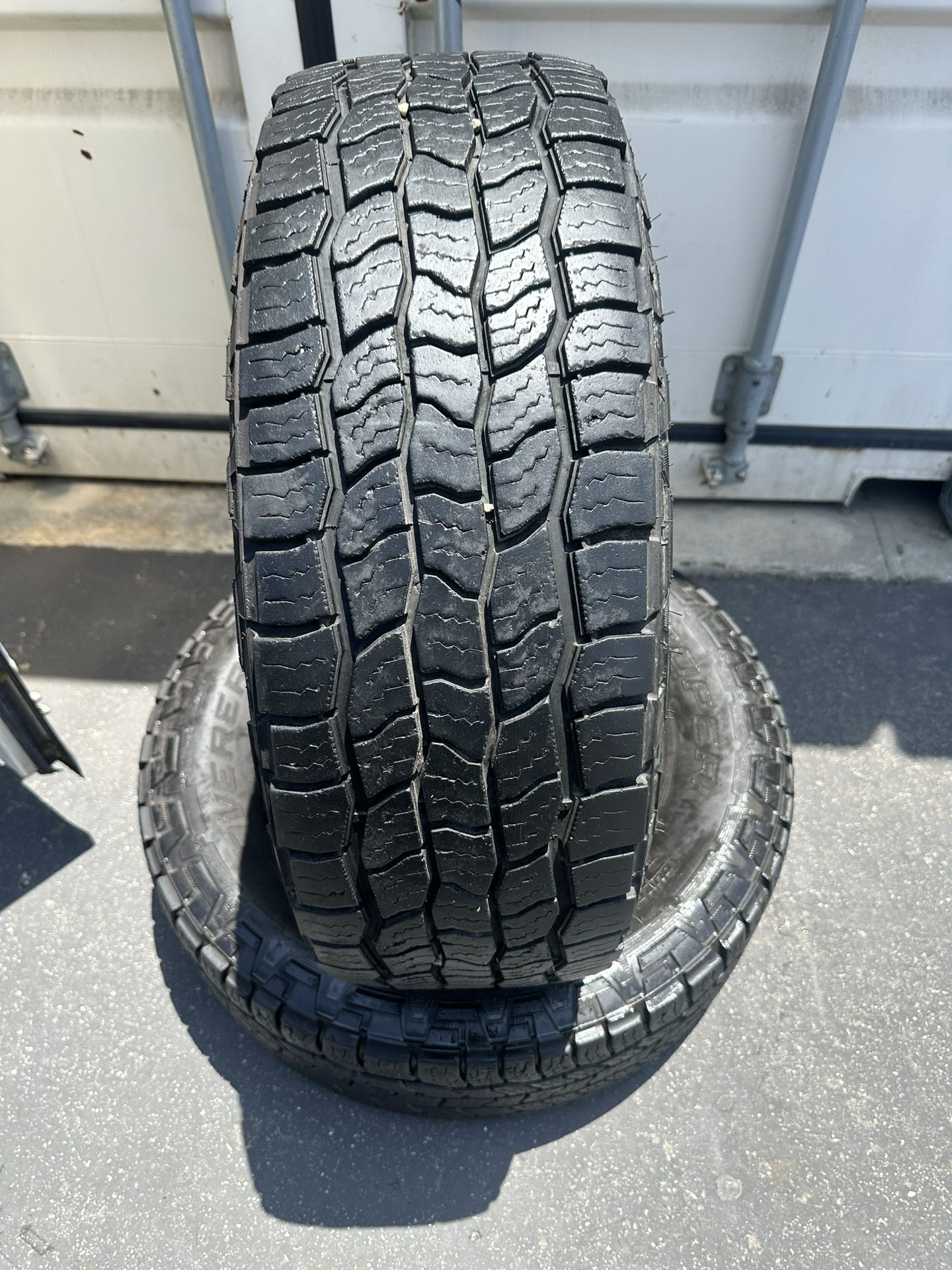 265/70/17 used tires one pair