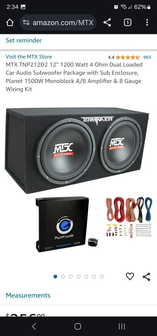 MTX Subs Set Up