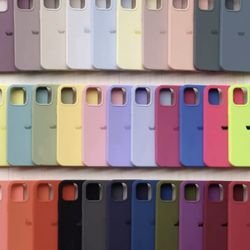 Genuine OEM Apple iPhone Silicone Cases - Multiple Sizes & Colors!