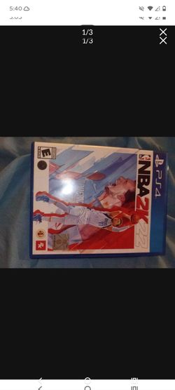 NBA 2k22 ps4 game