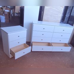 Dresser and nightstand
