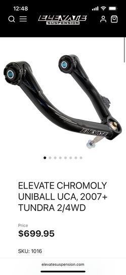 Tundra Uniball Control Arms