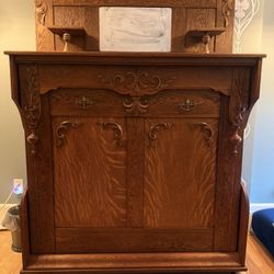 Antique But Functional Murphy Bed