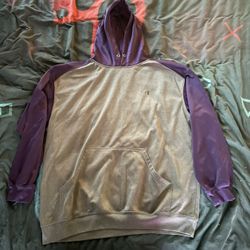 Champion Men’s Purple And Gray 3XL Pullover Hoodie