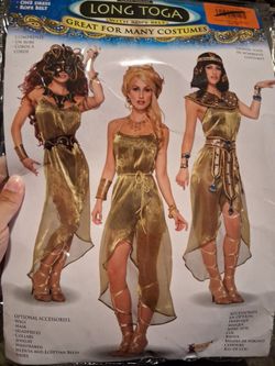 Long Toga Adult Costume