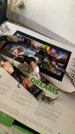 WWE Wrestler Graphic Lanyard with Clip