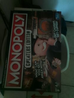 Monopoly Cheaters Edition Board Game